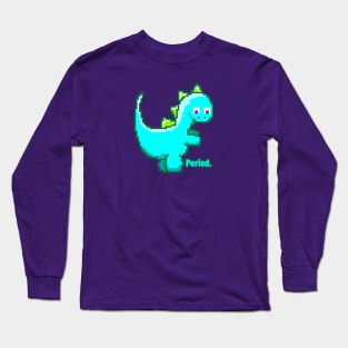 Blue Dinosaur Period Long Sleeve T-Shirt